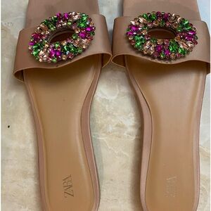 Zara Women's Embellished Sandals
